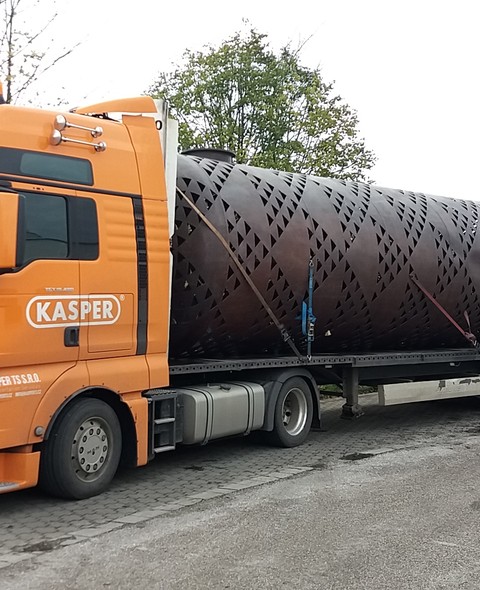 Transport of "Lookout Tower" in Trutnov